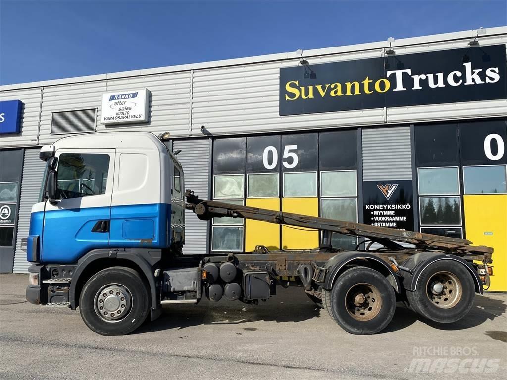 Scania R 124 6X2 Lanový nosič kontajnerov
