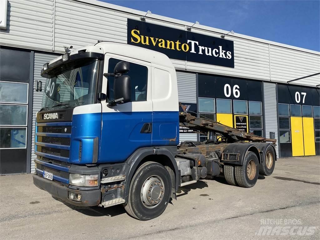 Scania R 124 6X2 Lanový nosič kontajnerov