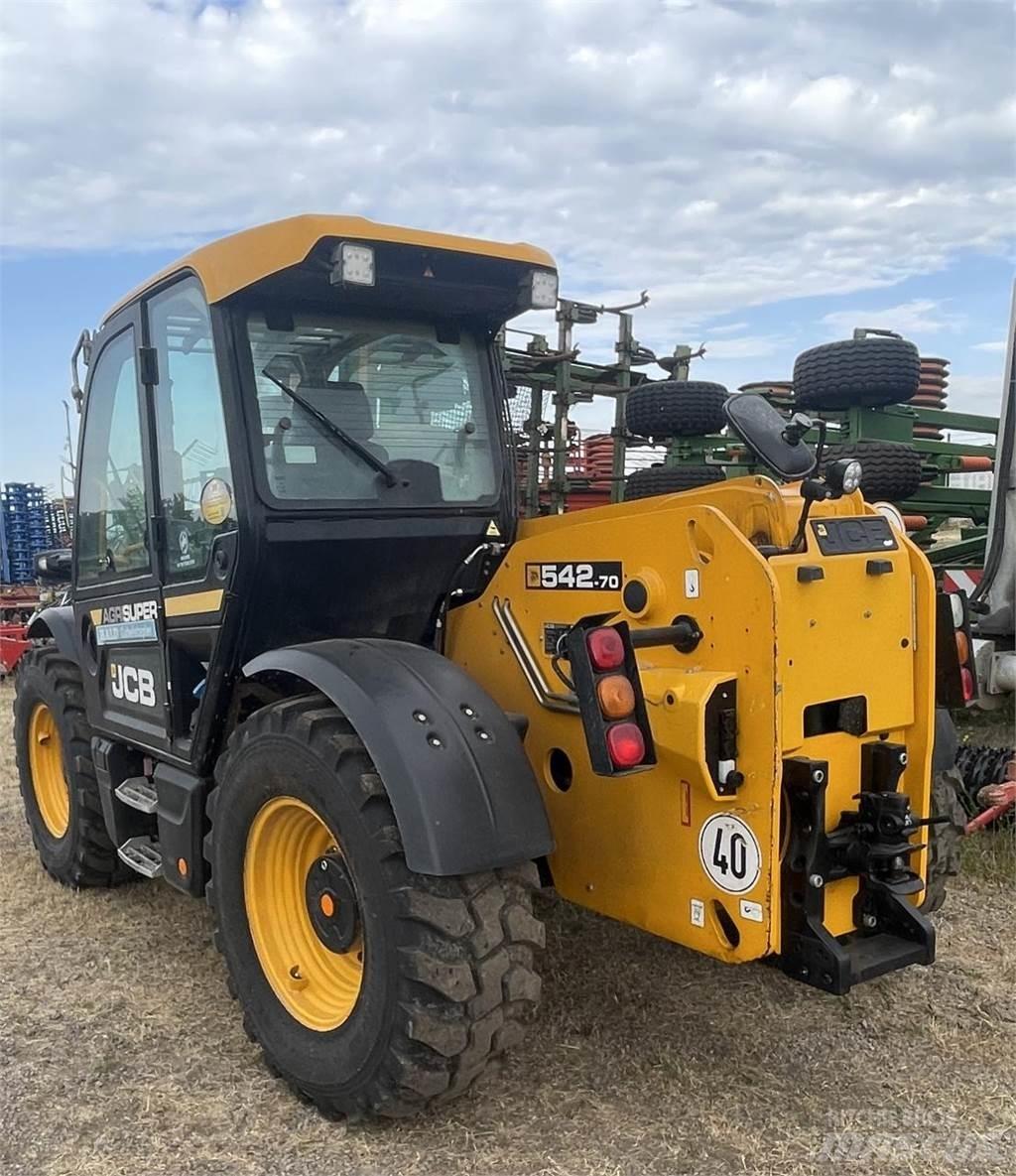 JCB 542-70 Teleskopické nakladače pre poľnohospodárstvo