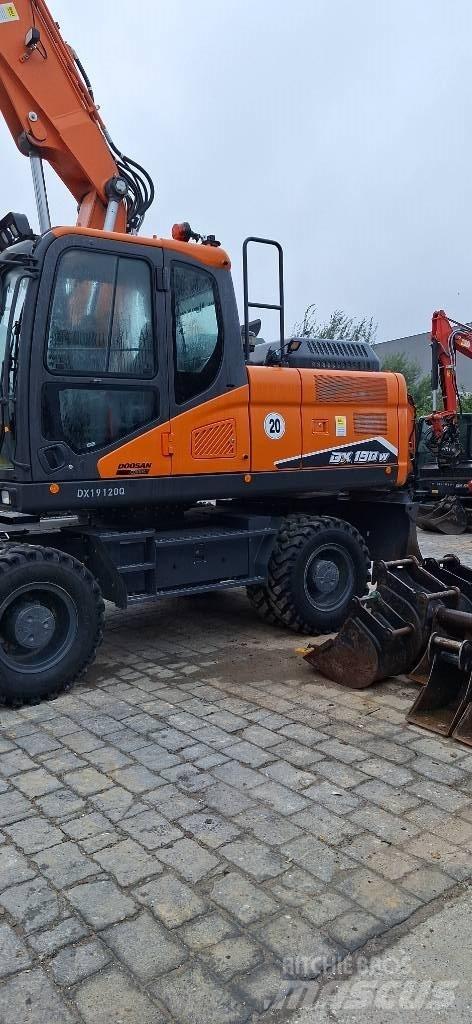 Doosan DX 190 W-7 Kolesové rýpadlá
