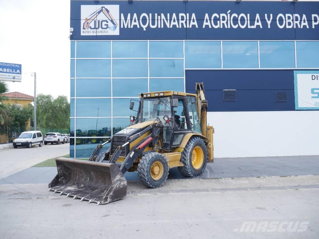 CAT 428 D Rýpadlo-nakladače