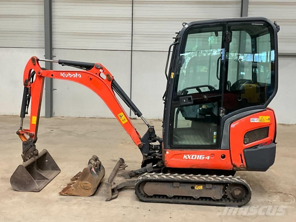 Kubota KX 016-4 Mini rýpadlá < 7t
