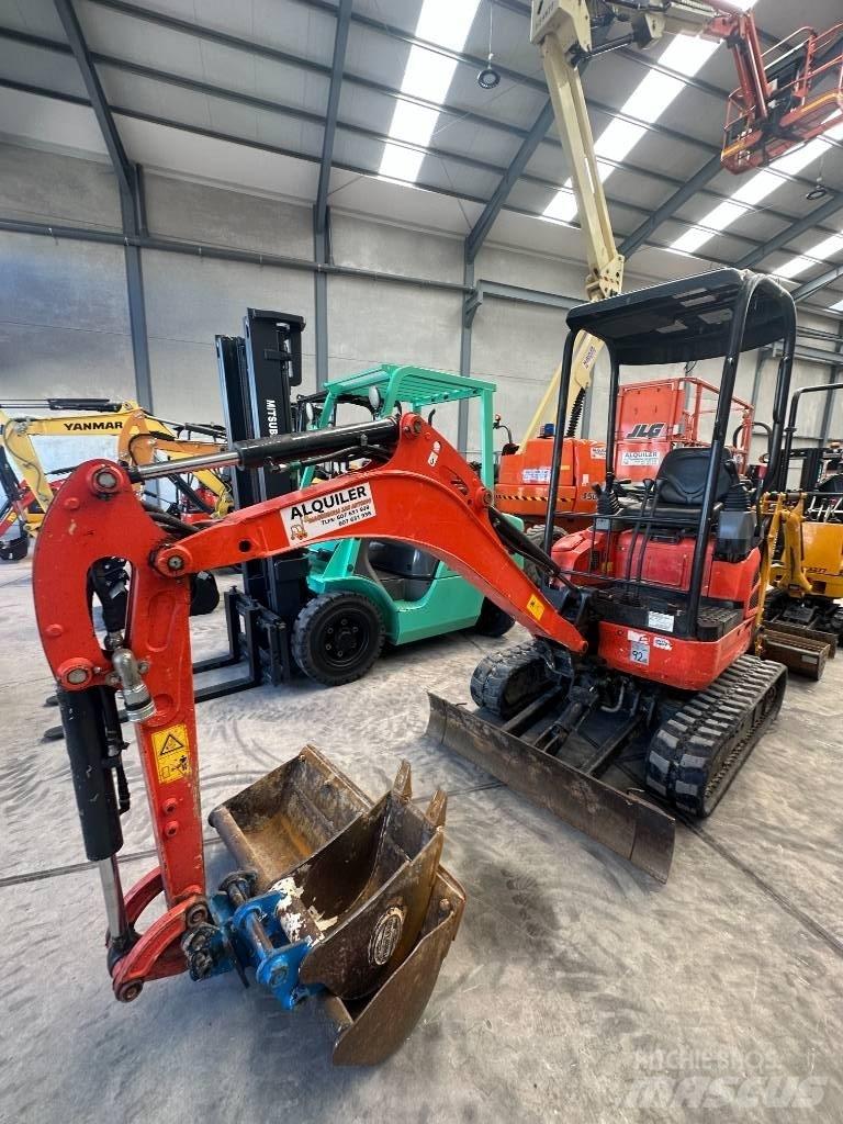 Kubota U 17-3 Mini rýpadlá < 7t