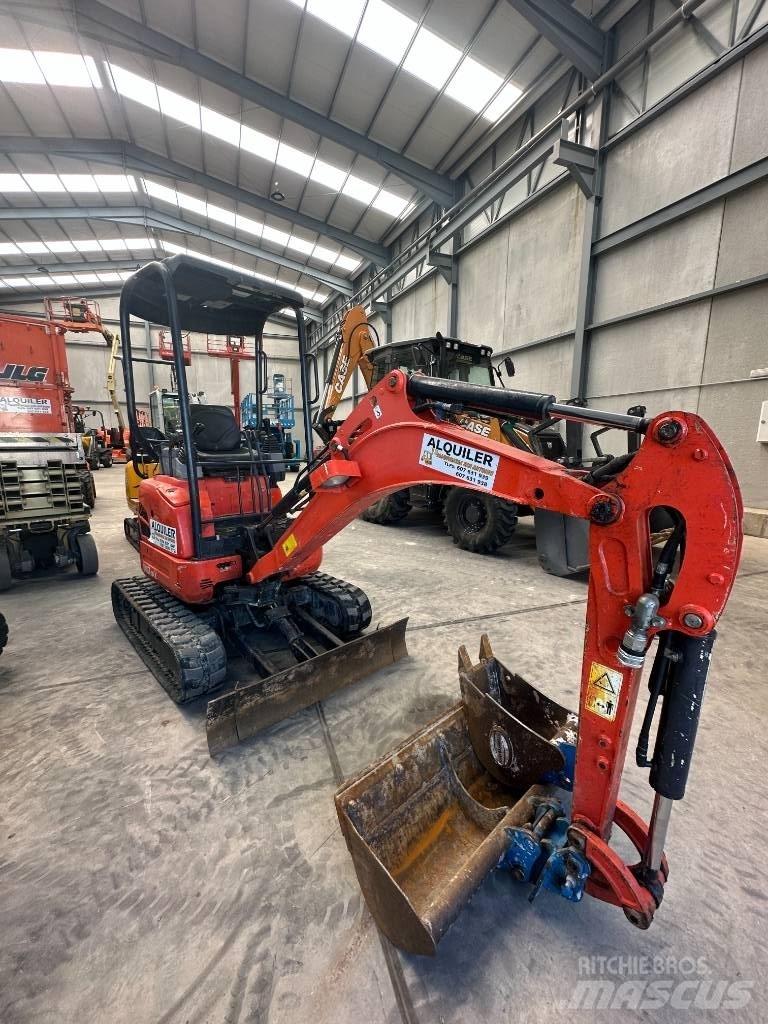 Kubota U 17-3 Mini rýpadlá < 7t