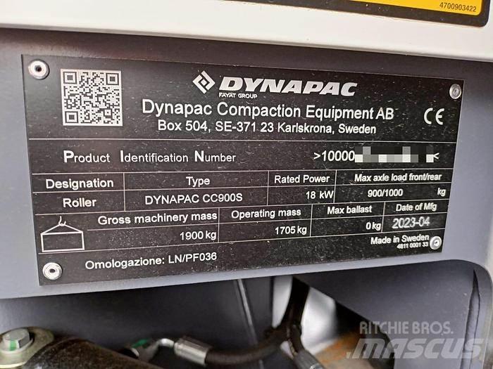 Dynapac CC900S Vlečné vibračné valce