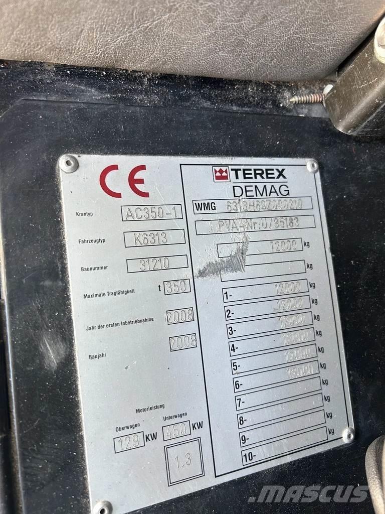 Demag AC350 Univerzálne terénne žeriavy