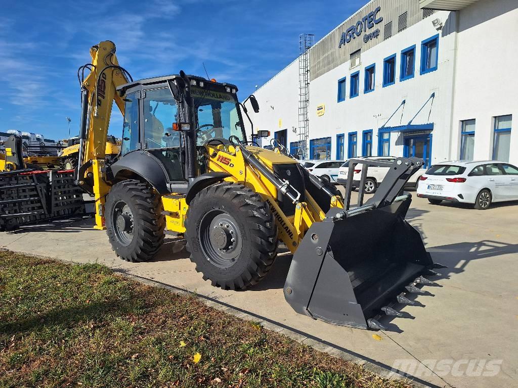 New Holland B115D TC Rýhovače
