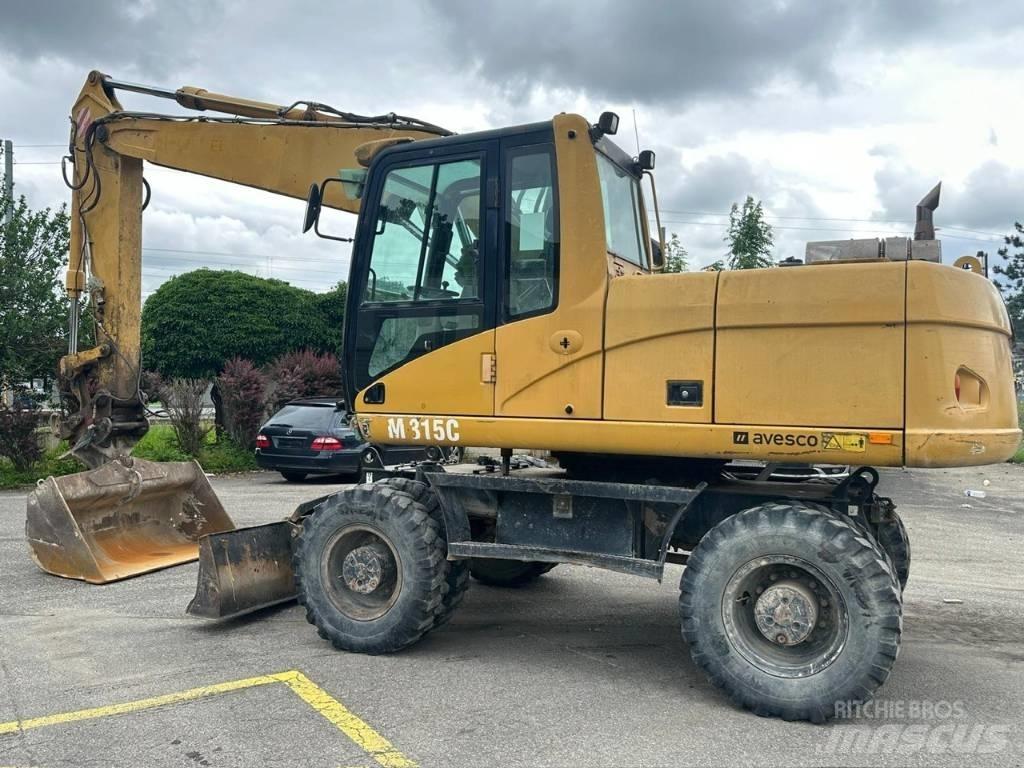 CAT 315 C Kolesové rýpadlá