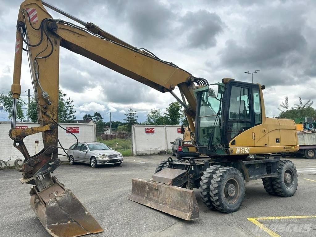 CAT 315 C Kolesové rýpadlá