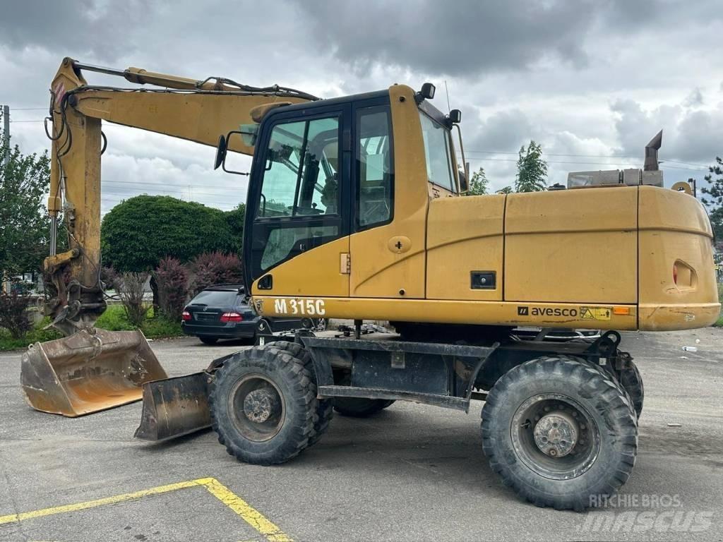CAT 315 C Kolesové rýpadlá