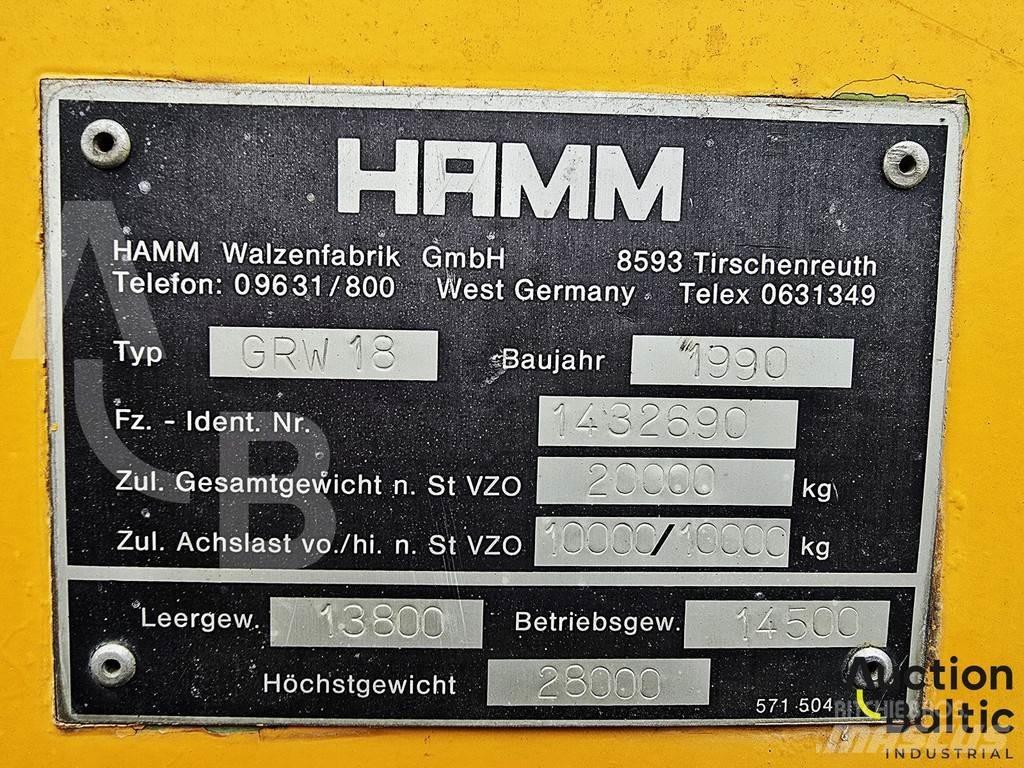 Hamm GRW 18 Pneumatikové valce