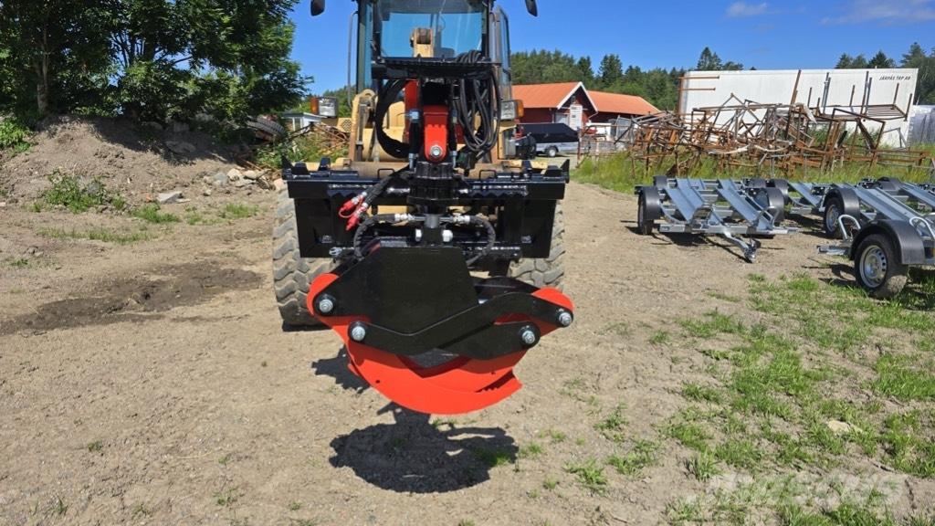  Grip med rotor Kolesové nakladače