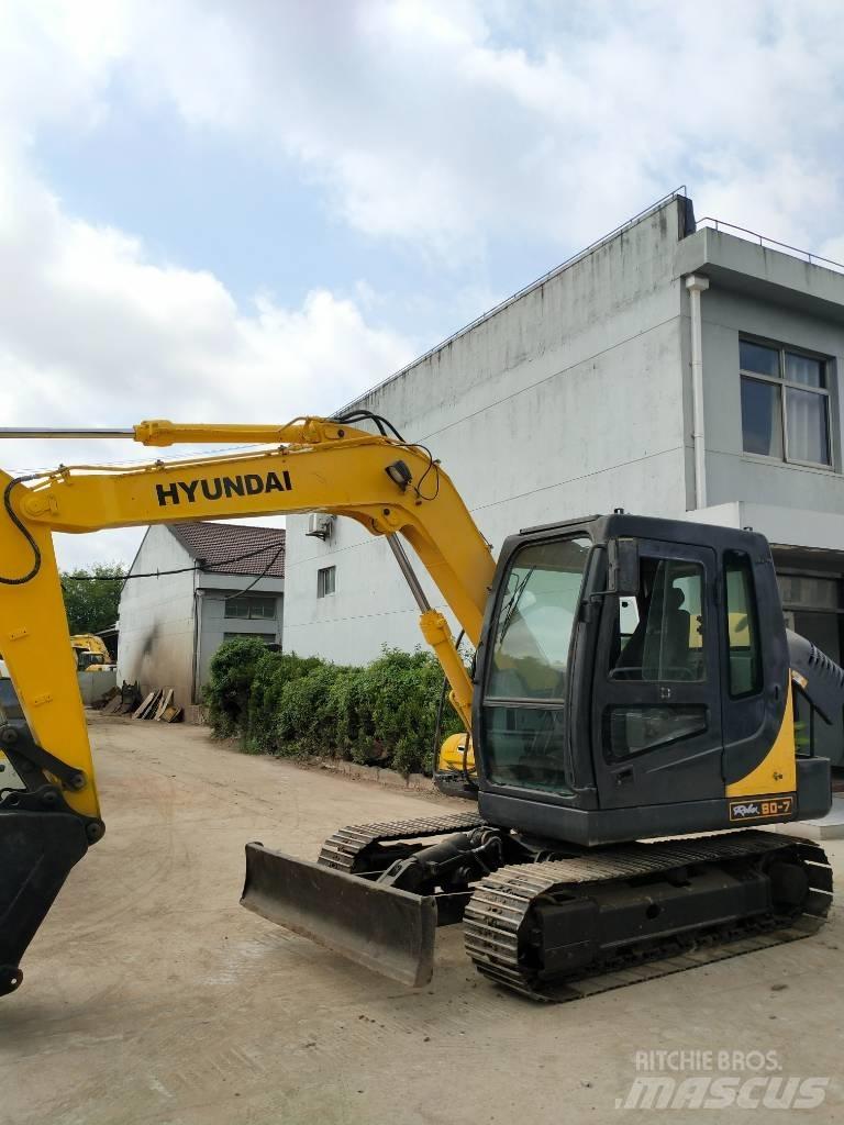 Hyundai 80-7 Pásové rýpadlá