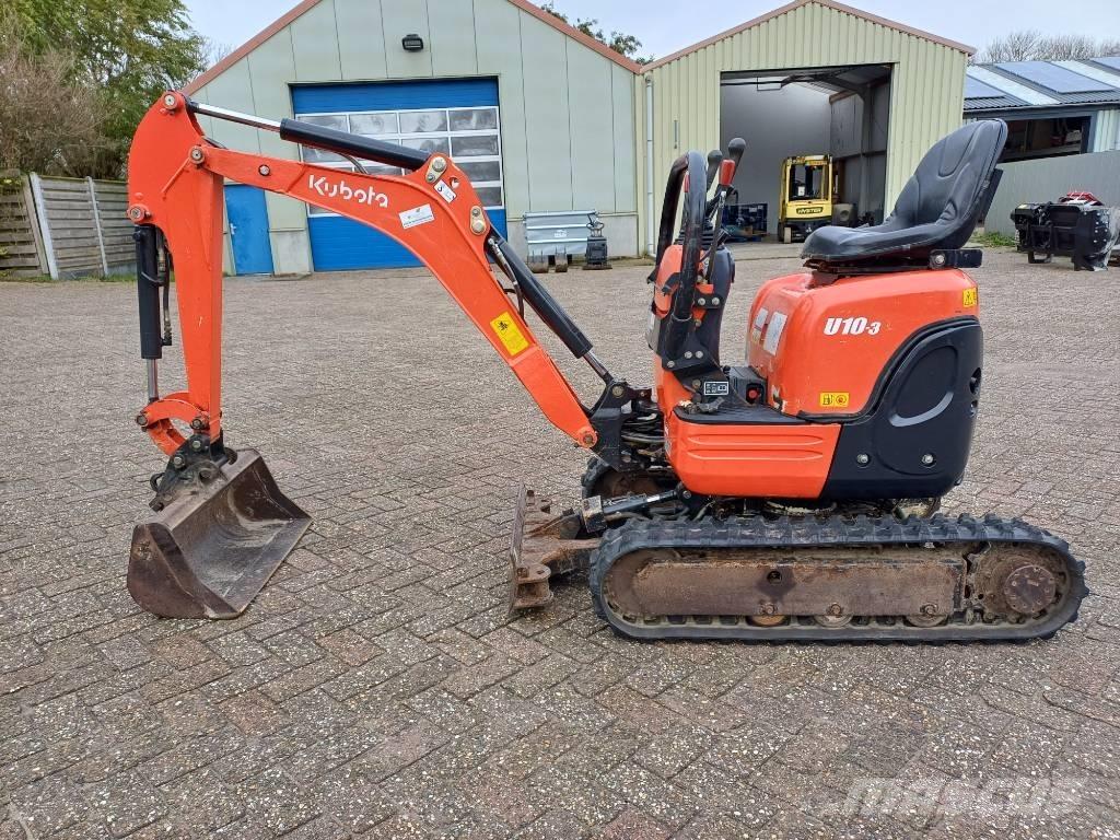 Kubota U 10-3 Mini rýpadlá < 7t