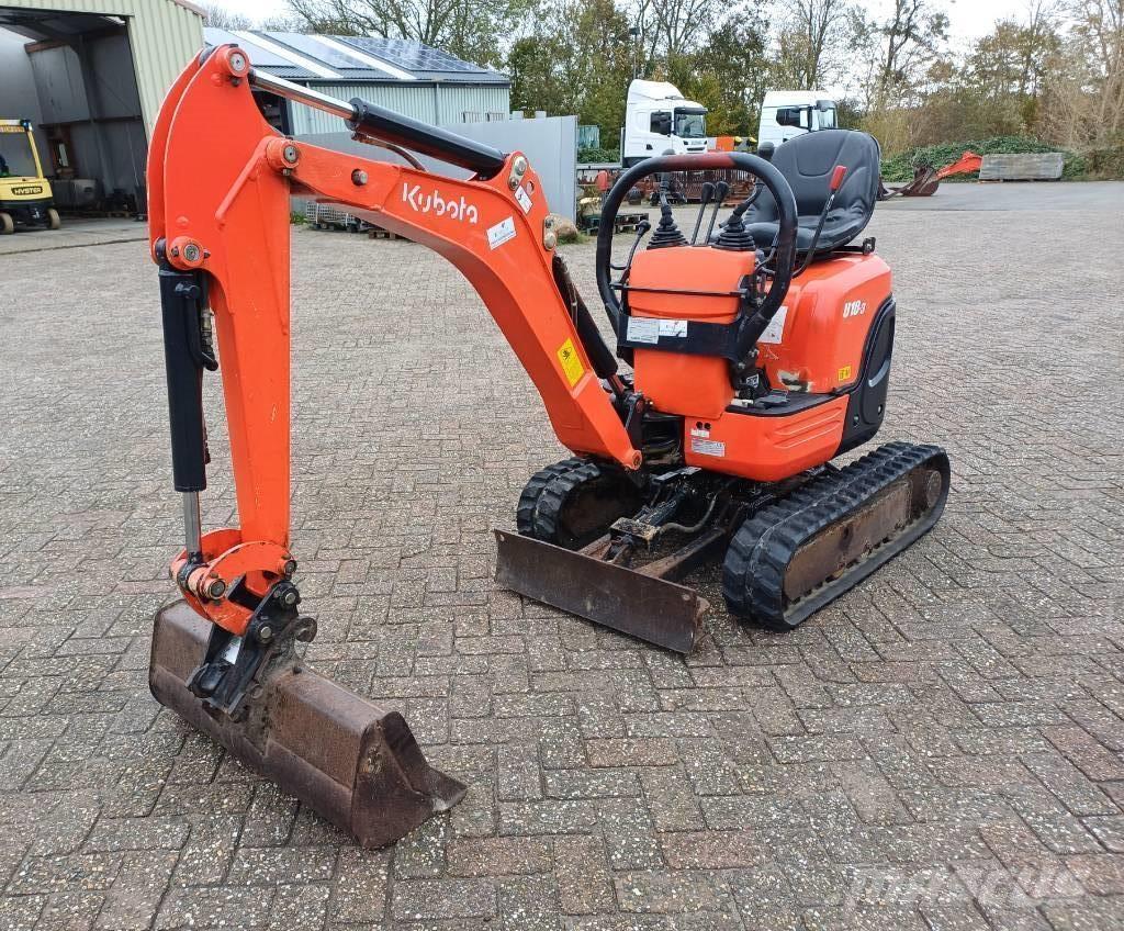 Kubota U 10-3 Mini rýpadlá < 7t
