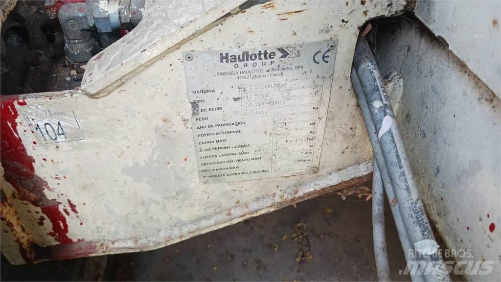 Haulotte H15SX Nožnicové zdvíhacie plošiny