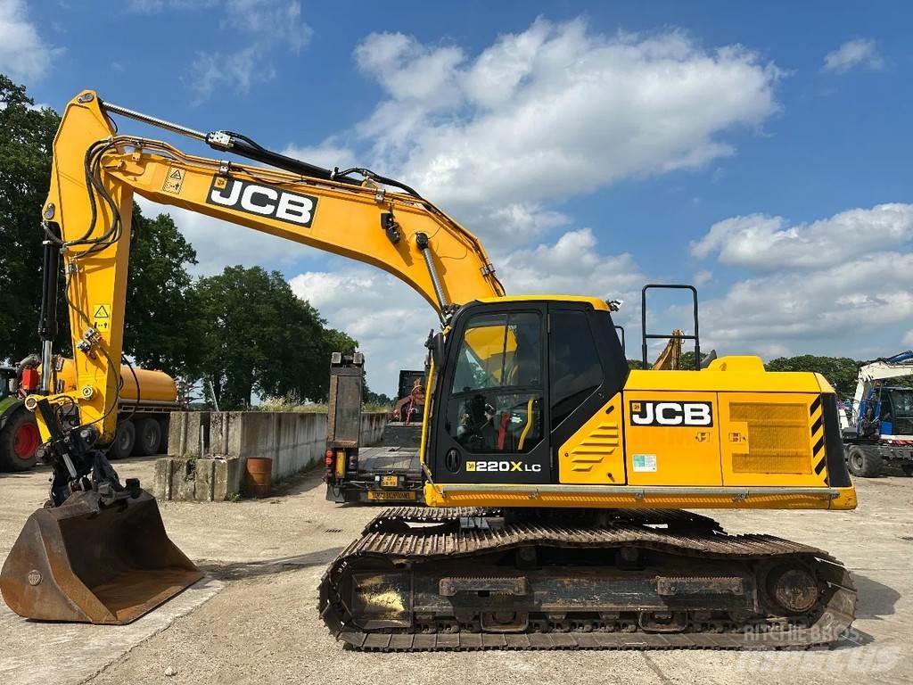 JCB 220Xlc Pásové rýpadlá
