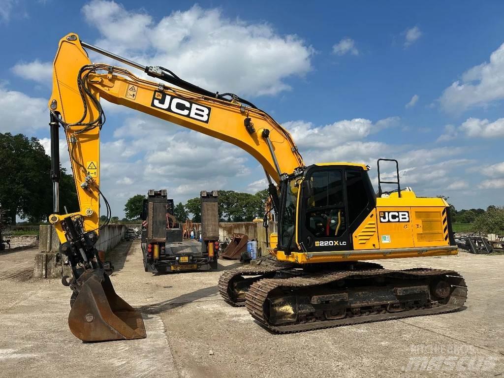 JCB 220Xlc Pásové rýpadlá