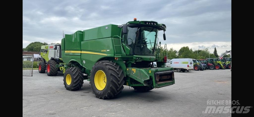 John Deere S670I Kombinované zberacie stroje