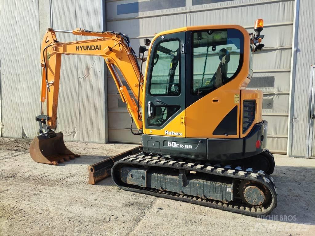 Hyundai R60CR-9A Mini rýpadlá < 7t