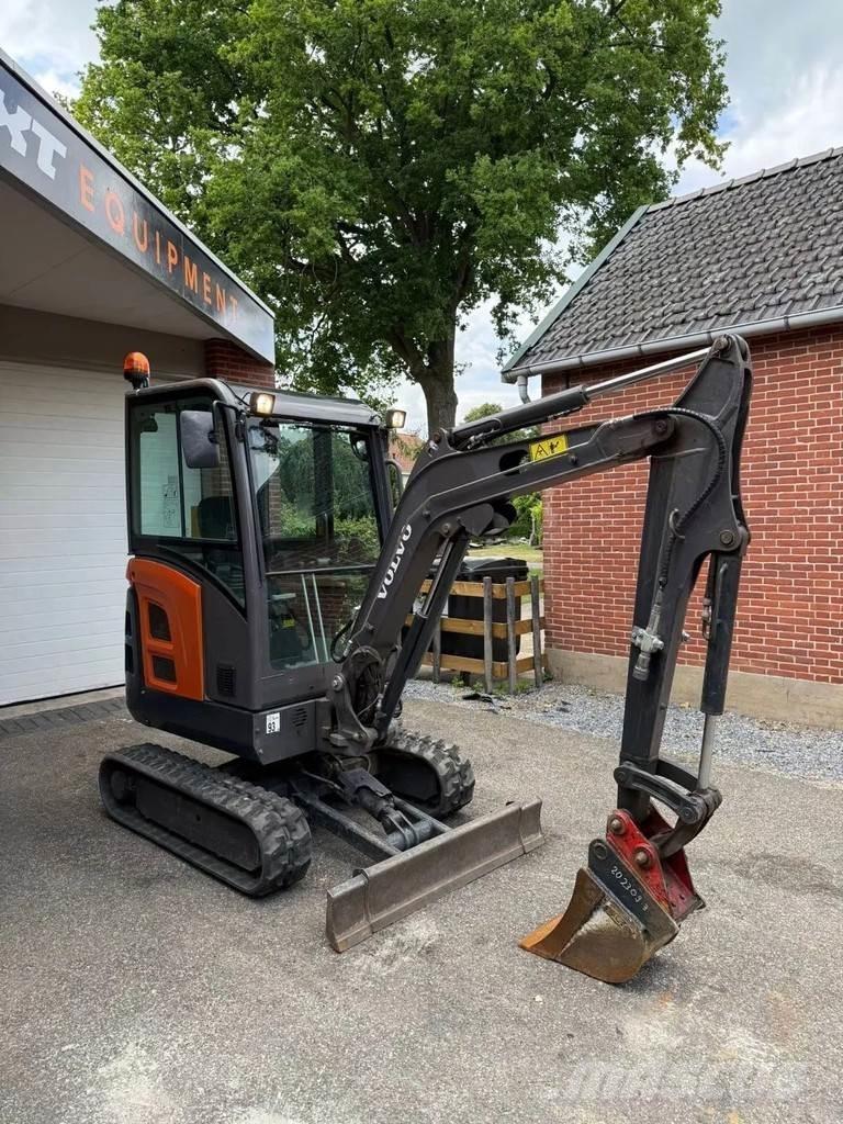 Volvo EC 18 D Mini rýpadlá < 7t