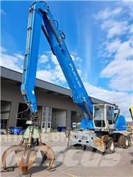 Fuchs MHL350E + Polyp Stroje pre manipuláciu s odpadom