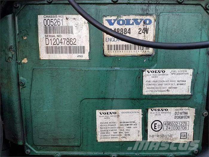 Volvo D12A380 EC96 Doprava – ostatné