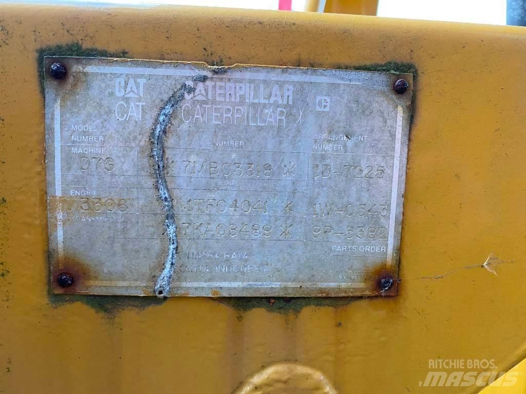 CAT D 7 G Pásové dozéry