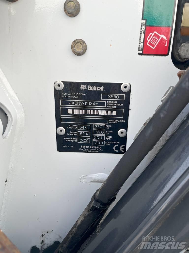 Bobcat S 650 Šmykom riadené nakladače