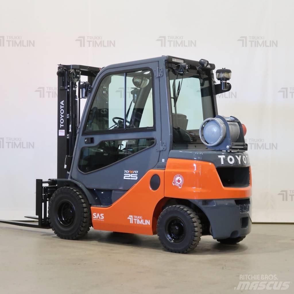 Toyota 02-8FGF25 LPG vozíky