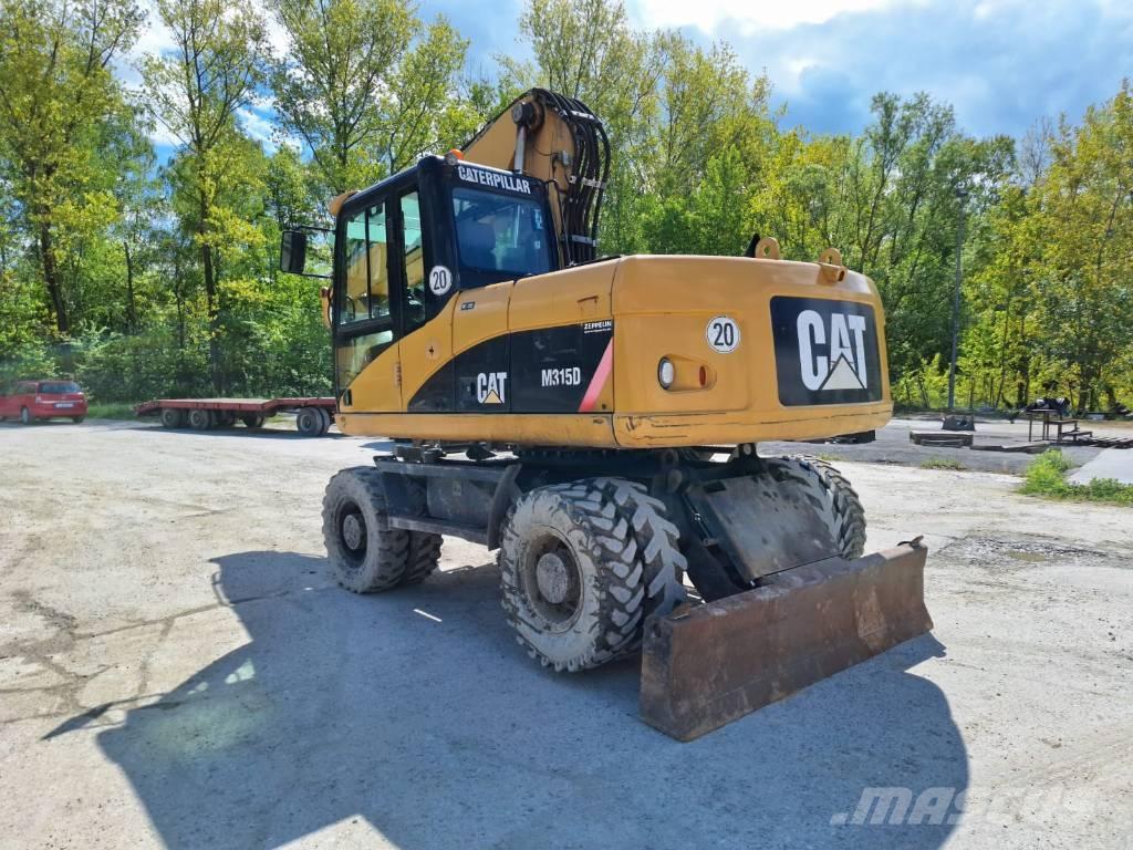 CAT M 315 D Kolesové rýpadlá