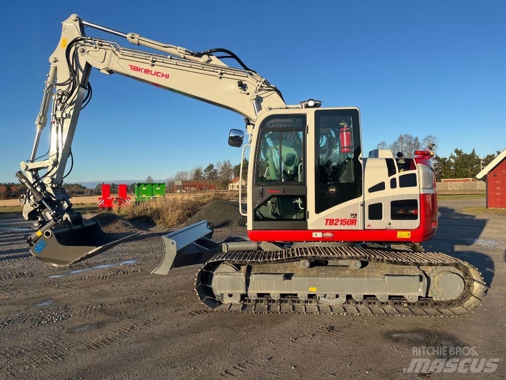 Takeuchi TB 2150 R Pásové rýpadlá