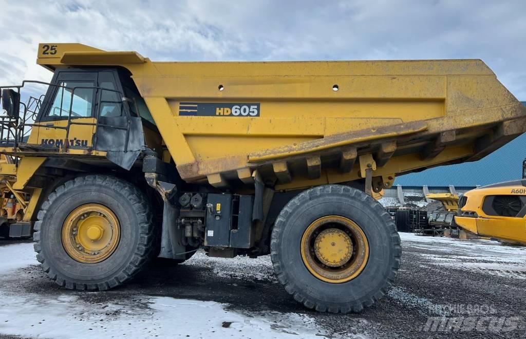 Komatsu 605-7 Pevné dempry