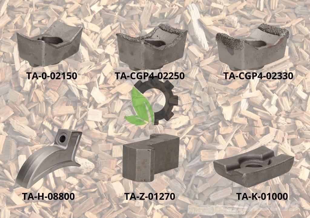 Tana divers Náhradné diely na vŕtacie stroje a stroje na recykláciu a spracovanie odpadu