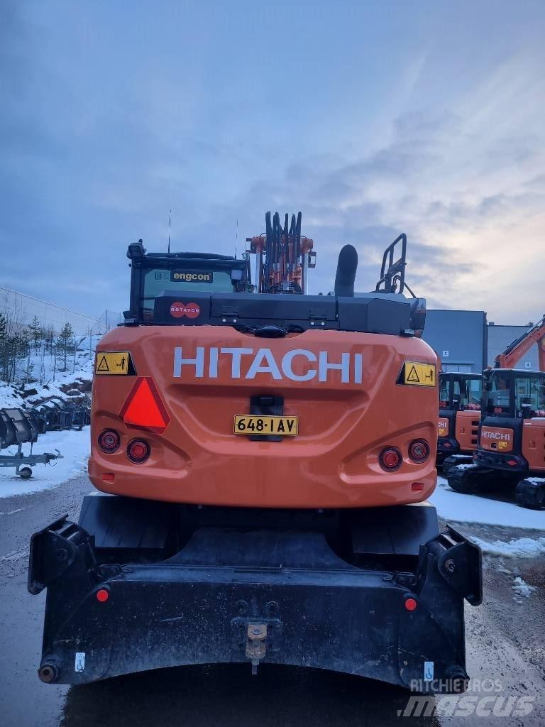 Hitachi ZX155W-7 2P Kolesové rýpadlá