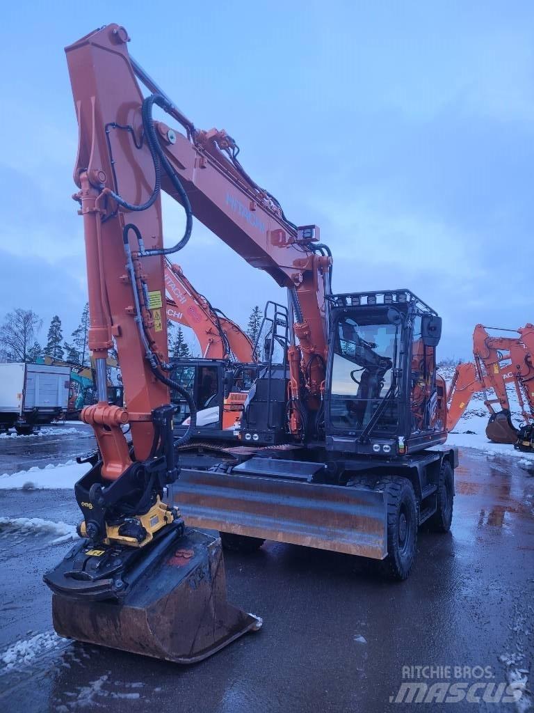 Hitachi ZX155W-7 2P Kolesové rýpadlá