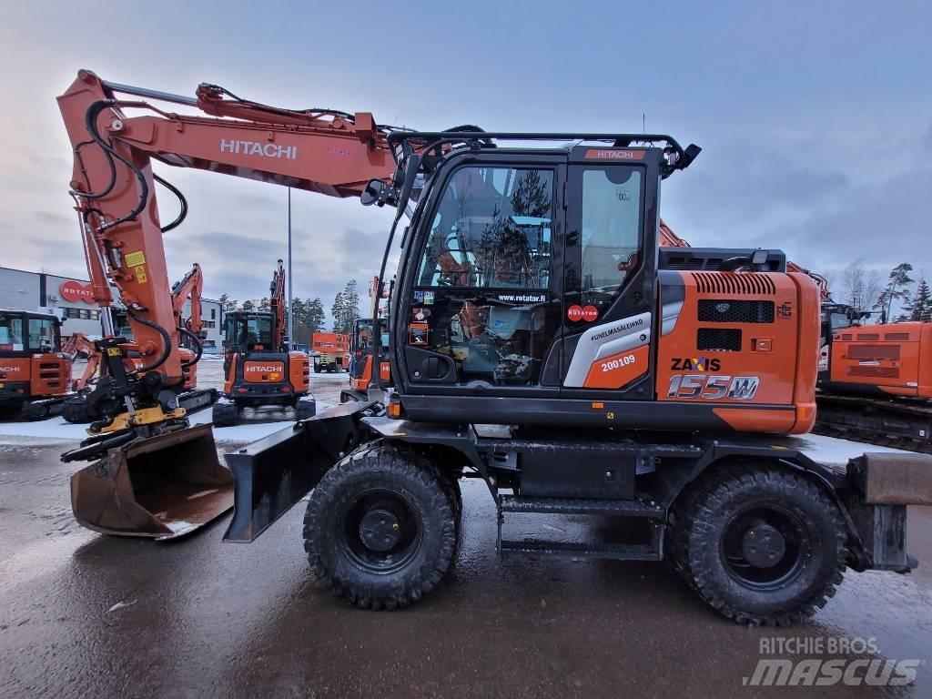 Hitachi ZX155W-7 2P Kolesové rýpadlá