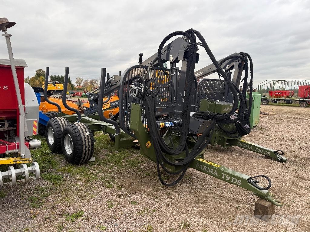 Farma T9 DS 6,7 kran Lesnícke prívesy