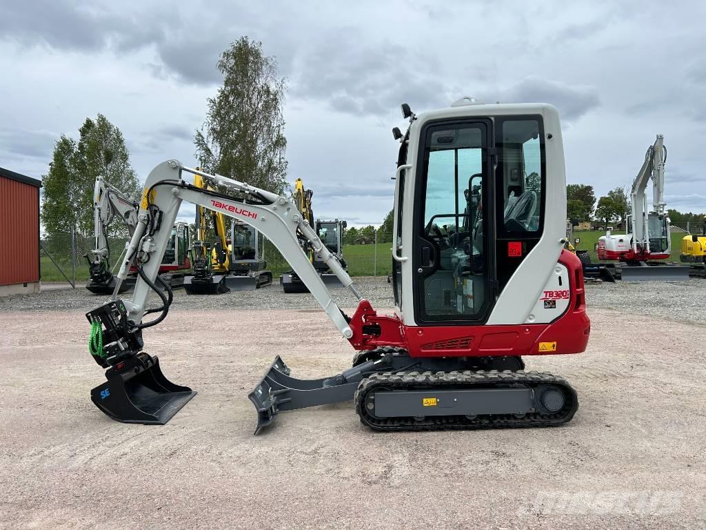 Takeuchi TB320 Mini rýpadlá < 7t