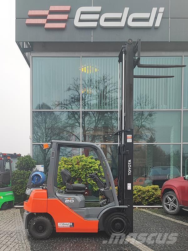 Toyota 02-8FGF20 LPG vozíky