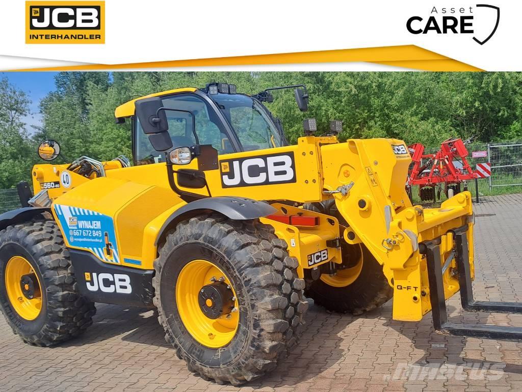 JCB 560-80 Teleskopické manipulátory