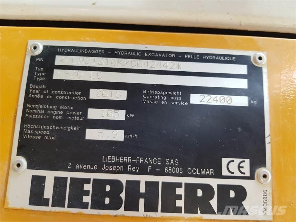 Liebherr R920 Pásové rýpadlá