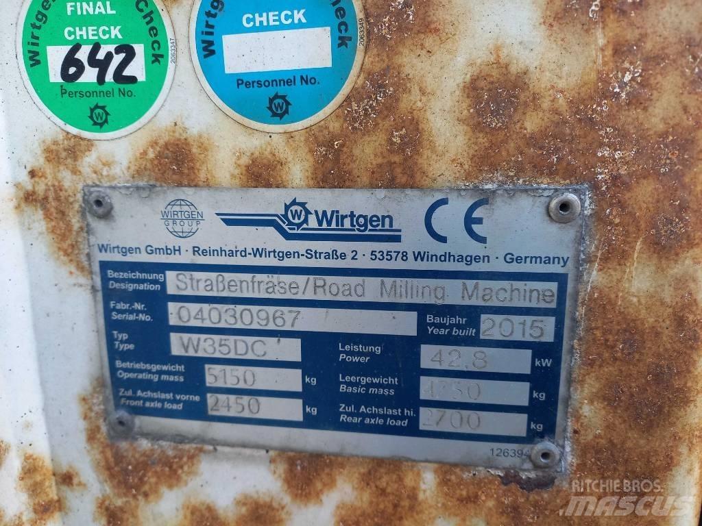 Wirtgen W 35 DC Recyklovače asfaltu