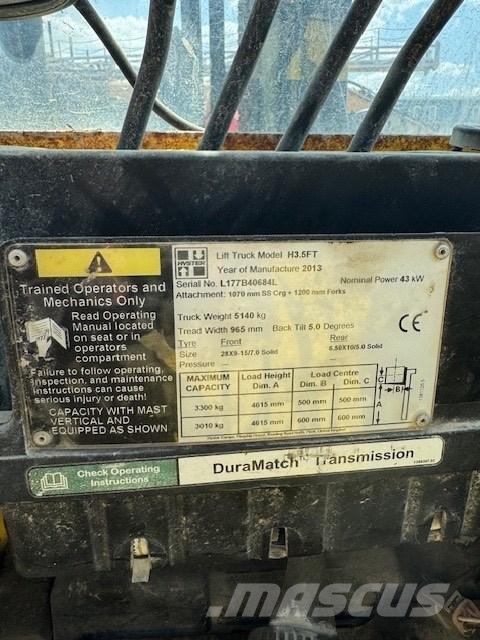 Hyster H 35 FT LPG vozíky