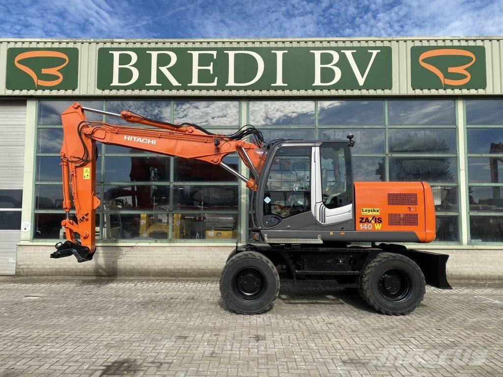 Hitachi ZX 140 W-3 Kolesové rýpadlá