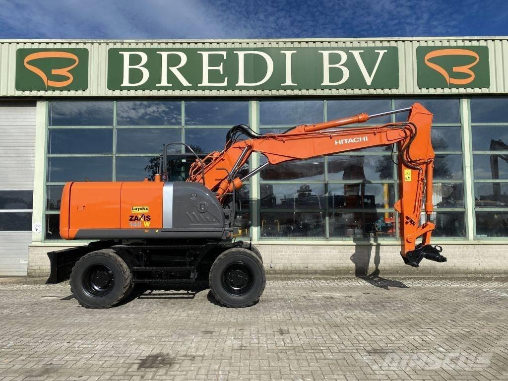 Hitachi ZX 140 W-3 Kolesové rýpadlá