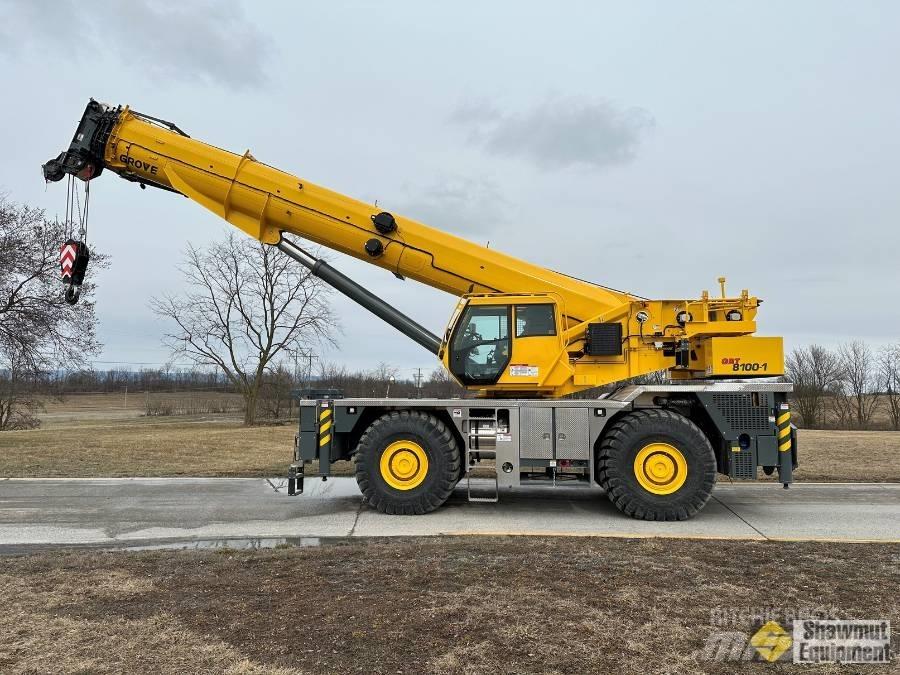 Grove GRT 8100 Žeriavy pre ťažký terén