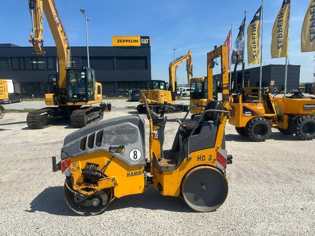 Hamm HD 8 VV Tandemové valce