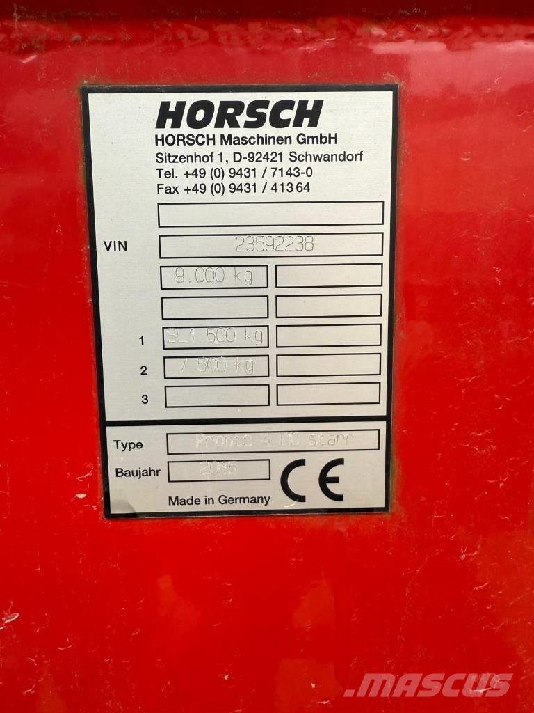 Horsch Pronto 4 DC Mechanické sejačky