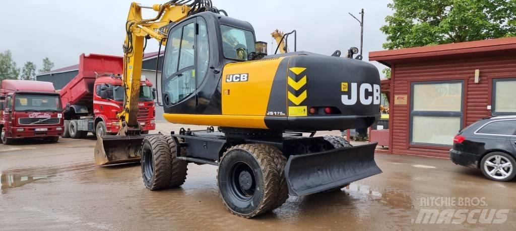 JCB JS 175 W Kolesové rýpadlá
